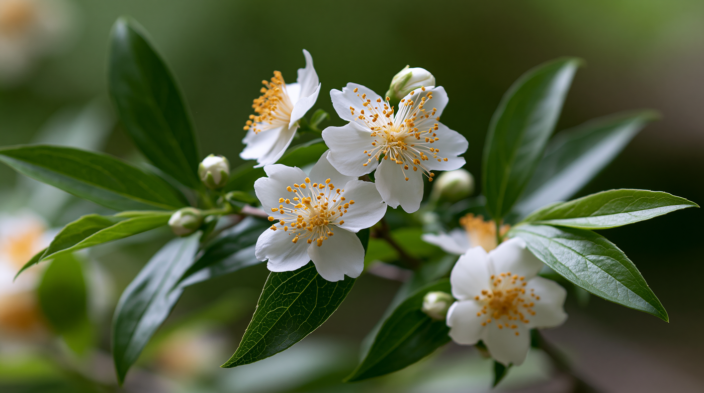 Weiße Blüten